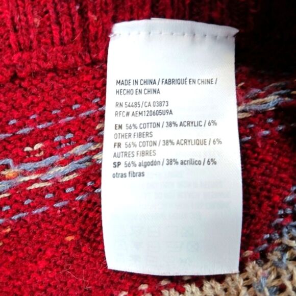 American Eagle Ahh- Mazingle Soft Knit Jogger/Lounger Pants Juniors S/P/CH. Red. - Picture 5 of 10